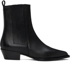 Aeyde Black Belinda Cowboy Chelsea Boots