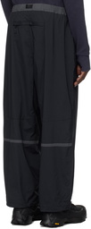 DAIWA PIER39 Black Tech Belted Extreme Trousers