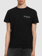 BALMAIN Silver Vintage Logo T-shirt