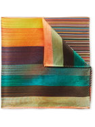 Paul Smith - Striped Silk Pocket Square