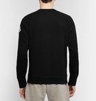 Moncler Genius - 2 Moncler 1952 Logo-Appliquéd Loopback Cotton-Jersey Sweatshirt - Black