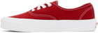 Vans Red OG Authentic LX Sneakers