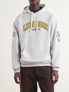 Aimé Leon Dore - Logo-Appliqué Cotton-Jersey Hoodie - Gray