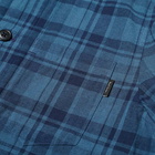 Paul Smith Men's Flannel Check Overshirt in Blue