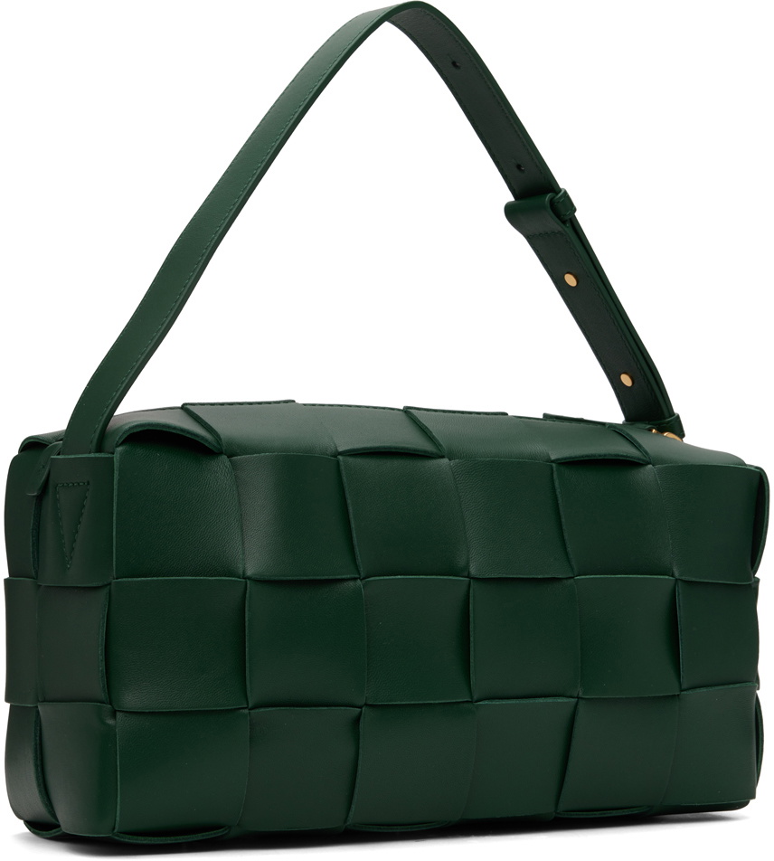 Bottega Veneta Green Brick Cassette Bag Bottega Veneta