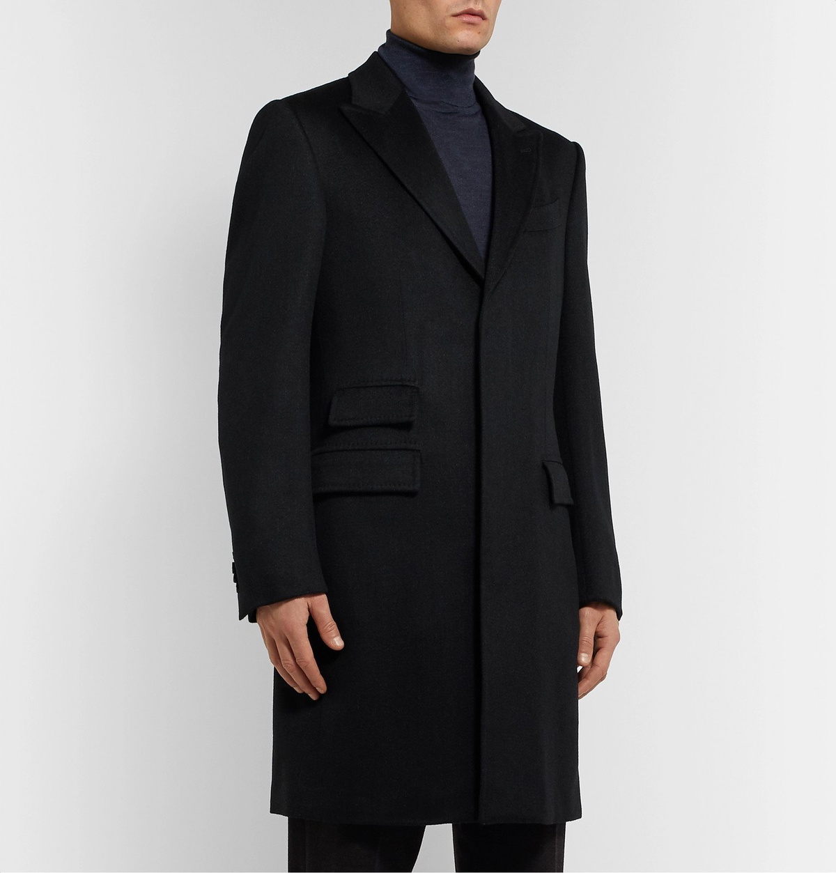 Ermenegildo Zegna - Cashmere Overcoat - Black Ermenegildo Zegna