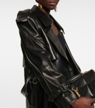 Saint Laurent - Leather trench coat