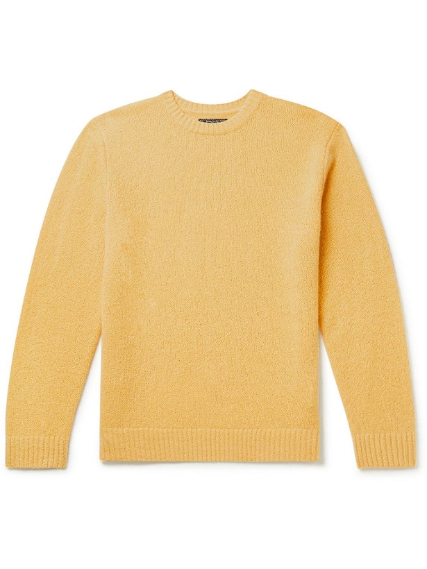 Photo: Beams Plus - Cashmere and Silk-Blend Sweater - Yellow