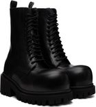 Balenciaga Black Stomper Boots
