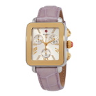 Michele Deco Sport Chronograph Quartz Silver Dial Ladies Watch MWW06K000064