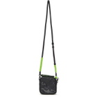 Li-Ning Black Mini Faux-Leather Bag