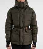 Moncler Grenoble Salastrains belted down ski jacket