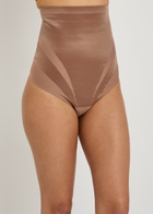 Spanx Transform High-waist Sculpting Thong Nude