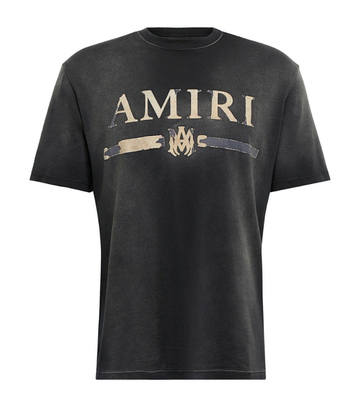 Photo: Amiri - Logo cotton T-shirt