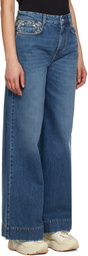 Stella McCartney Blue S-Wave Jeans