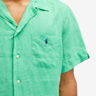 Polo Ralph Lauren Men's Linen Vacation Shirt in Classic Kelly