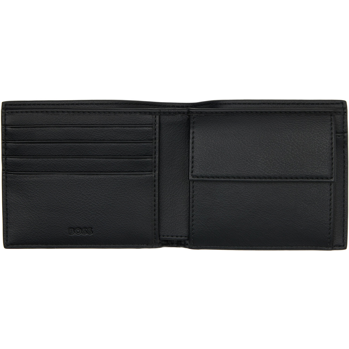 BOSS Black Bifold Wallet