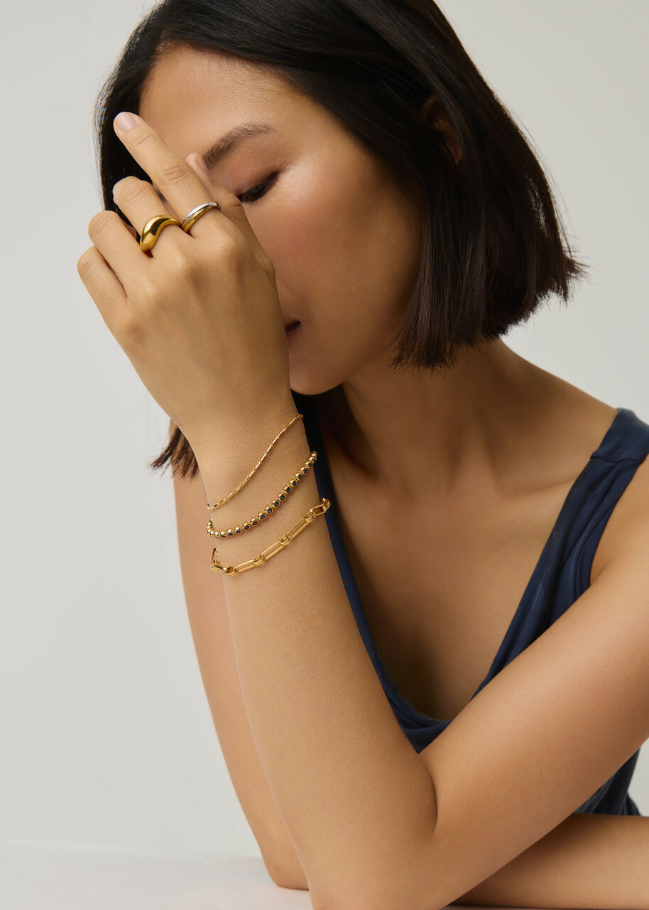 Missoma X Lucy Williams 18ct Gold Vermeil Chain Bracelet