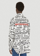 x Keith Haring Overall Print Shirt in White