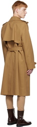 Nili Lotan Tan Nathan Trench Coat