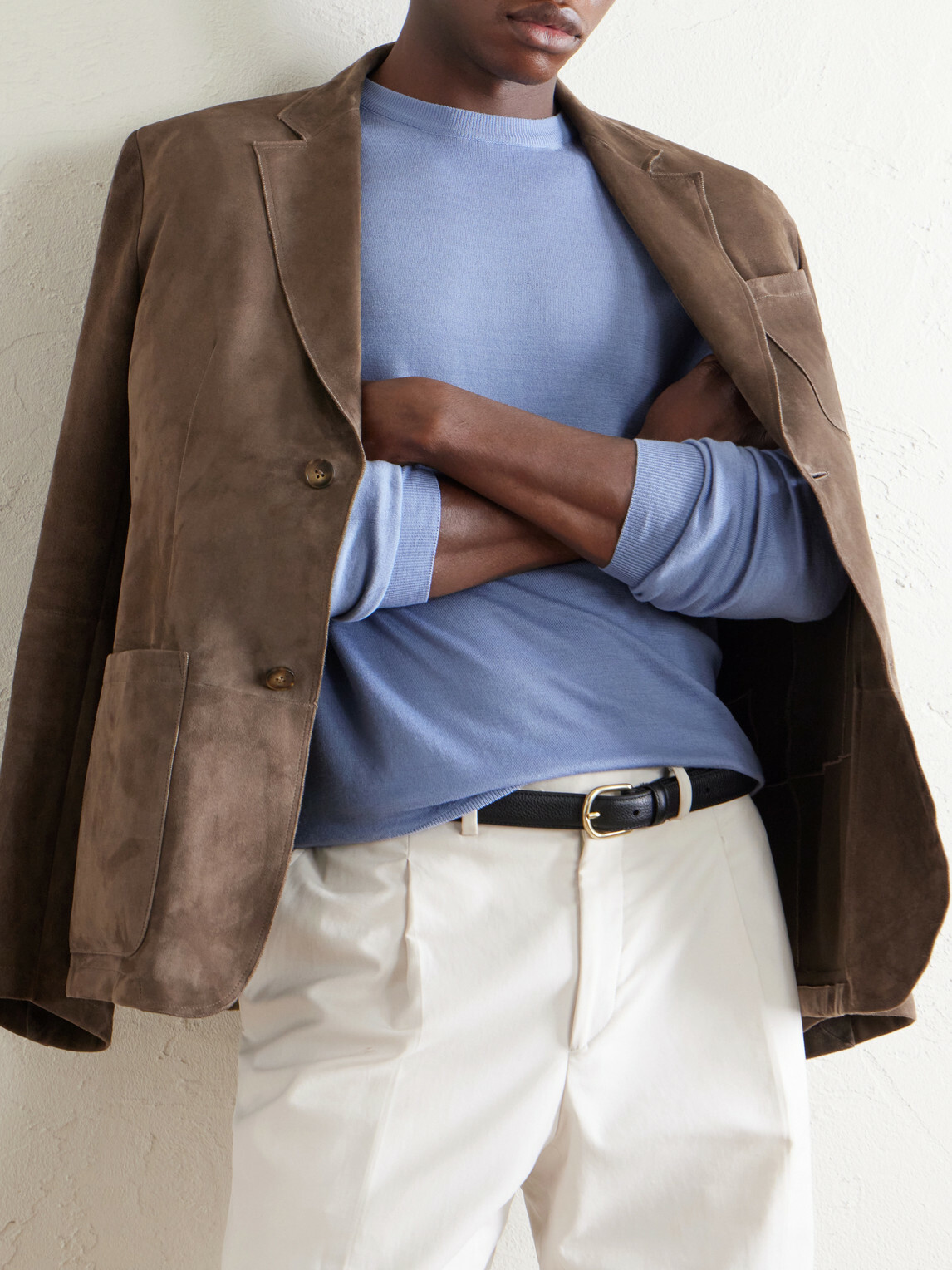 Canali - Wool Sweater - Blue