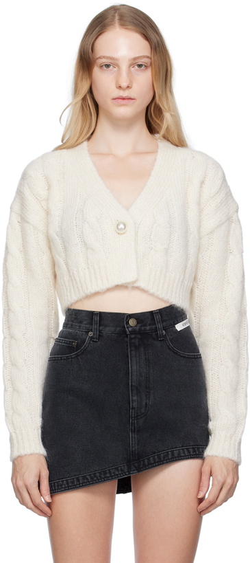 Photo: KIMHĒKIM White Pearl Button Cardigan