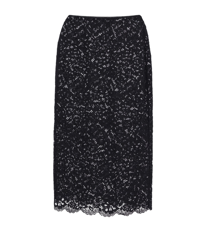 Photo: Dôen Nandette sheer lace midi skirt