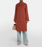 Tod's Oversized cotton-blend raincoat