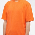 Heron Preston Men's CTNMB Collar Logo T-Shirt in Orange