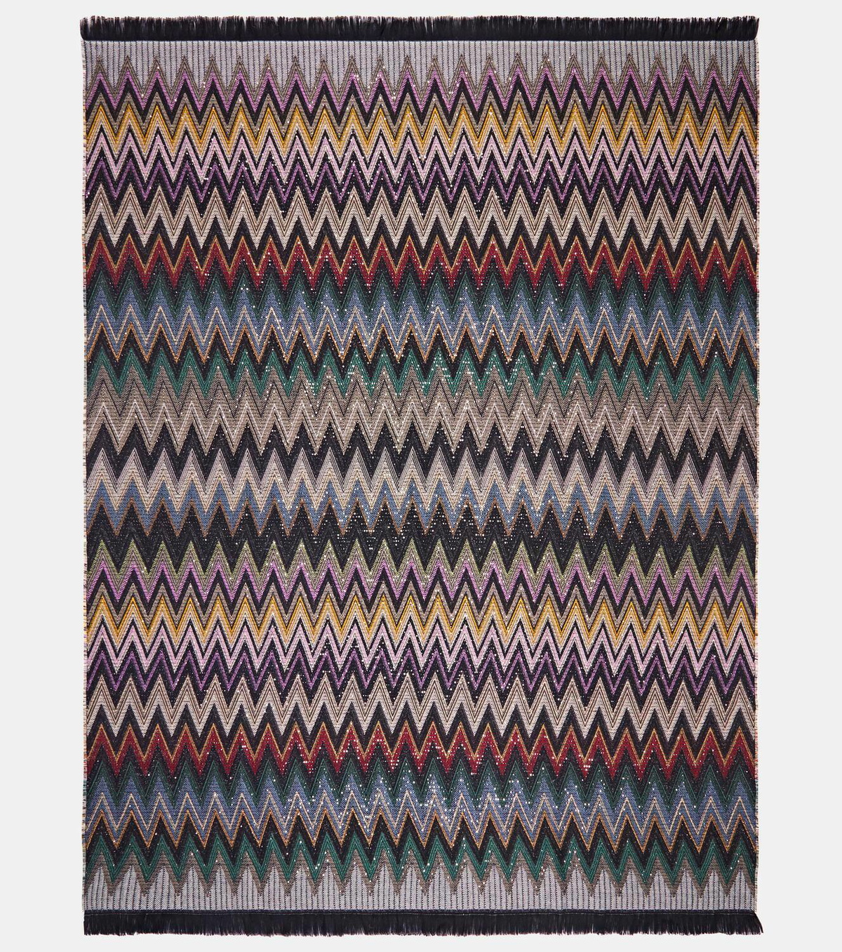 Missoni Chen zigzag jacquard throw