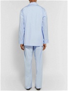 Emma Willis - Cotton-Poplin Pyjama Set - Blue