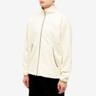 Norse Projects Men's Tycho Pile Fleece Full Zip Jacket in Ecru