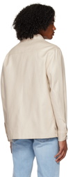 ZEGNA Off-White Spread Collar Shirt