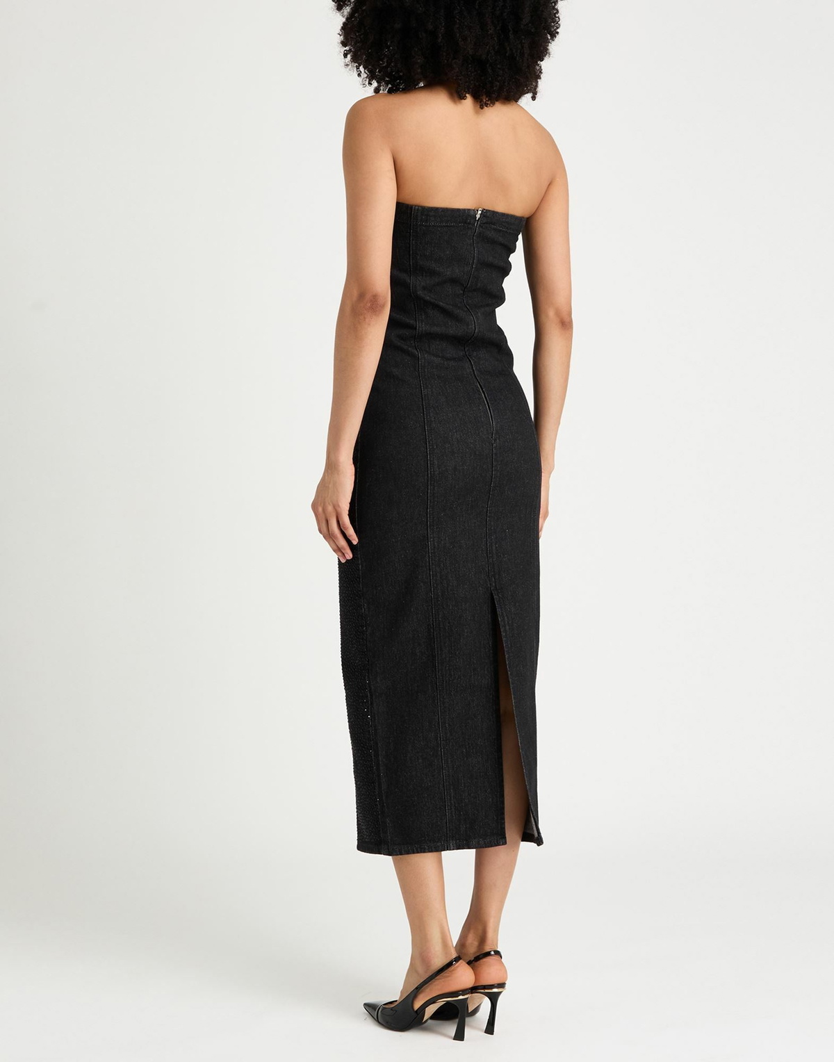 Gestuz Womens Midi dress in Black