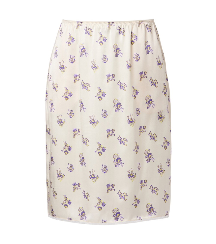 Photo: Dorothee Schumacher Shiny Daydream silk satin midi skirt