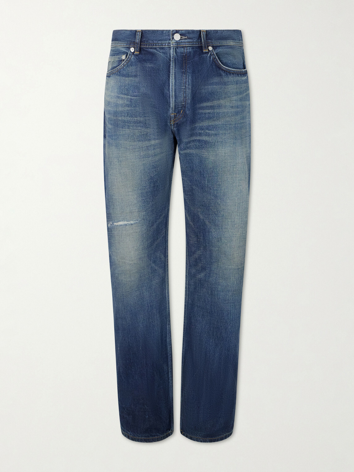 Enfants Riches Déprimés - Tommy Tonsil Straight-Leg Distressed Jeans - Blue