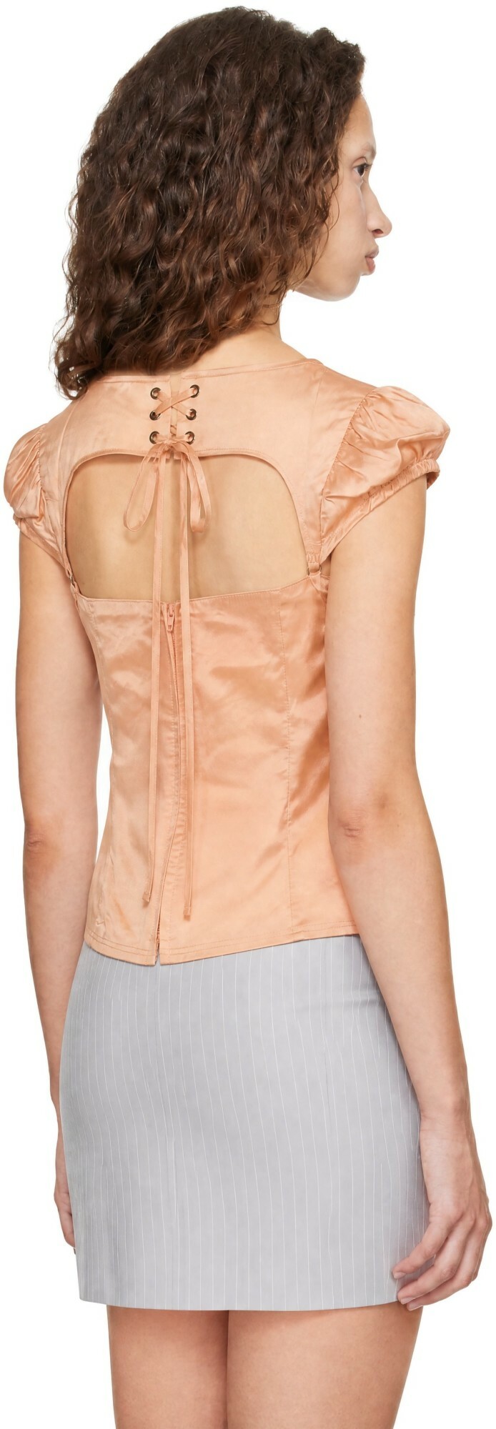 KNWLS Pink Beth Blouse Top