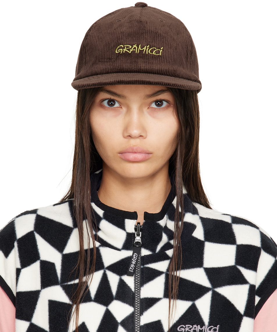 Gramicci Brown Corduroy Cap Gramicci