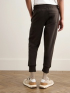 Kingsman - Tapered Cotton and Cashmere-Blend Jersey Sweatpants - Brown