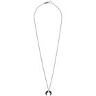 Isabel Marant Black and Silver Zanzibar Necklace