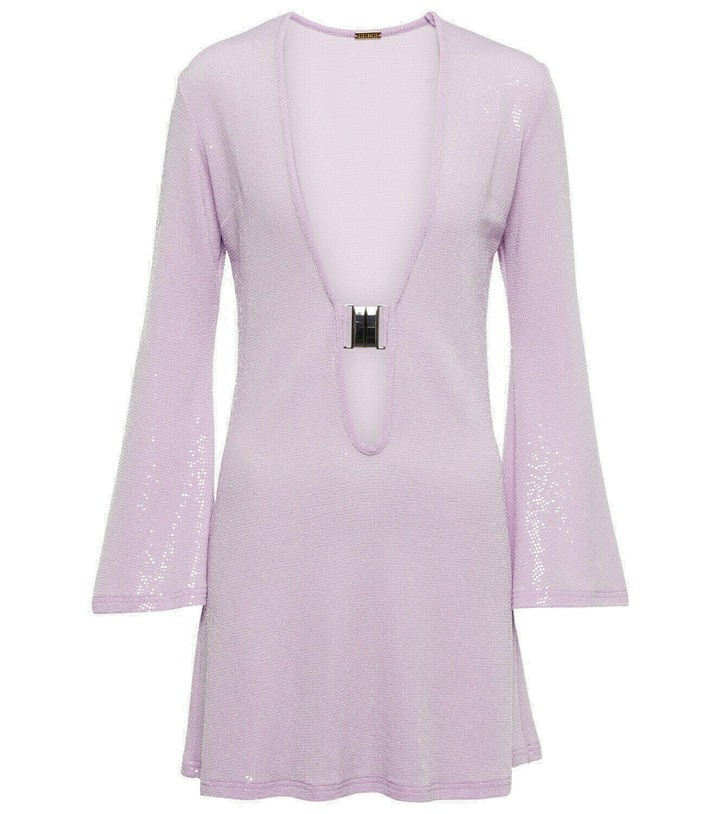 Photo: Dodo Bar Or Sequin-embellished minidress