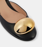 Gianvito Rossi Sphera 45 leather pumps
