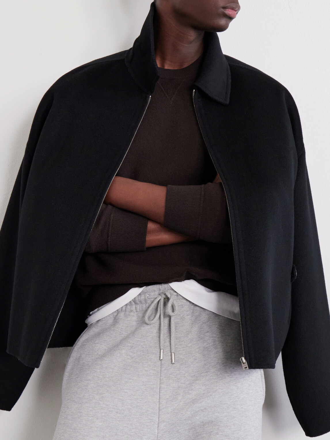 Stone Island - Virgin Wool-Blend Sweatshirt - Brown