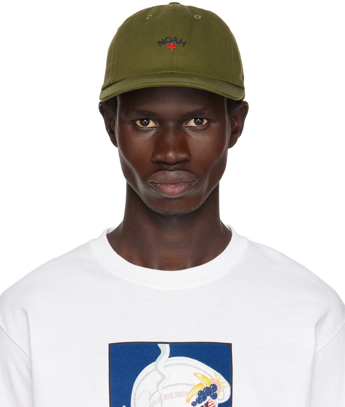 Photo: Noah Khaki Classic Core Logo 6-Panel Cap
