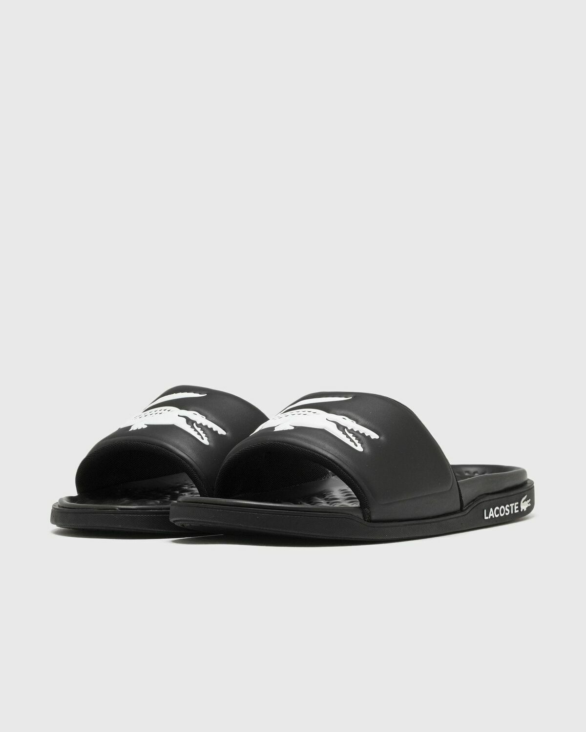 Lacoste SERVE SLIDE DUAL 1253CMA Black Mens Sandals & Slide