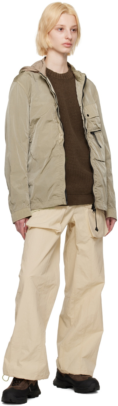 C.P. Company Taupe Goggle Jacket