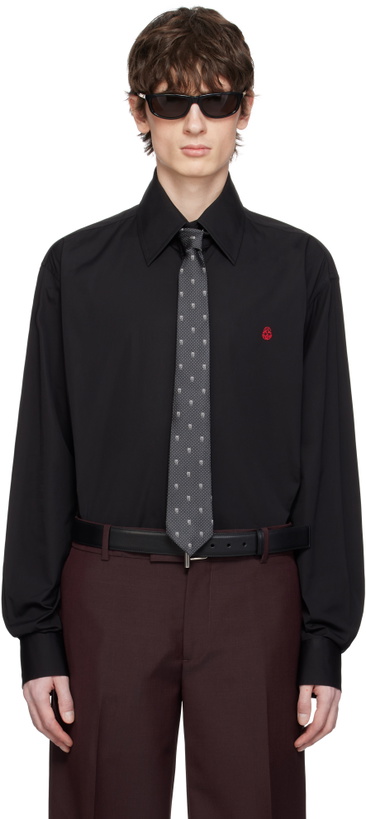 Photo: McQueen Black Skull Shirt