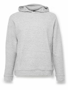 Lululemon - Double-Knit Textured Cotton-Blend Jersey Hoodie - Gray