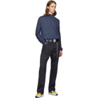 Marni Blue Stripes Turtleneck