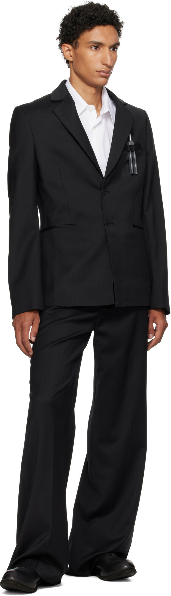 HELIOT EMIL Black Diapason Blazer